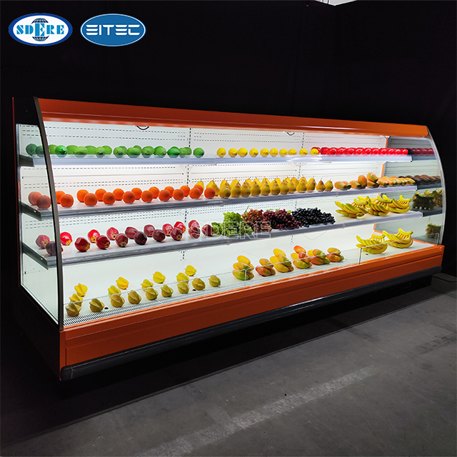DHM/DHL -Semi-Vertical Multideck Display Cabinet 
