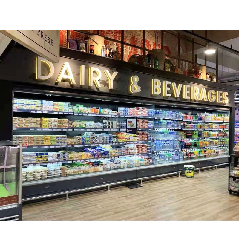 SUPERMARKET AIR-CURTAIN COOLERS